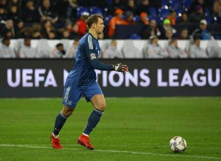 Torwart Manuel Neuer (Deutschland Germany) - 19.11.2018: Deutschland vs. Niederlande, 6. Spieltag UEFA Nations League Gruppe A, DISCLAIMER: DFB regulations prohibit any use of photographs as image sequences and or quasi-video.