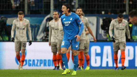 1-0 fuer Schachtar Donezk durch Ismaily (31, Schachtar Donezk), torjubel, Nico SCHULZ (16, 1899 Hoffenheim), UEFA Champions League, TSG 1899 Hoffenheim vs. Schachtar Donezk, Groupe F, 5. Matchday, November 27 2018, Wirsol Rhein Neckar Arena, Germany, YmdY, ** DFL DFL regulations prohibit any use of photographs as image sequences and or quasi-video. ** TSG 1899 Hoffenheim - Schachtar Donezk