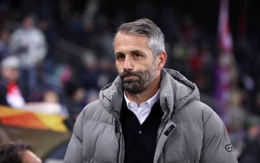 Salzburg - RB Leipzig Fussball Euro League Salzburg, 29.11.2018, Red Bull Arena, Fussball, Europa Fussball League , Gruppe B, 5.Spieltag , FC Salzburg vs. RB Leipzig , Im Bild; Trainer Marco Rose, FC Salzburg , Gemäß den Vorgaben der UEFA ist es untersagt, in dem Stadion und oder vom Spiel angefertigte Fotoaufnahmen in Form von Sequenzbildern und oder videoähnlichen Fotostrecken zu verwerten bzw. verwerten zu lassen. ,