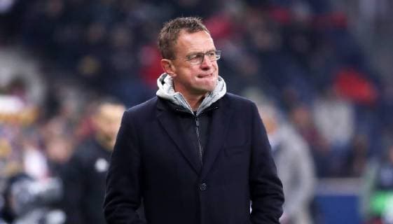 Salzburg - RB Leipzig Fussball Euro League Salzburg, 29.11.2018, Red Bull Arena, Fussball, Europa Fussball League , Gruppe B, 5.Spieltag , FC Salzburg vs. RB Leipzig , Im Bild; Cheftrainer Ralf Rangnick, RB Leipzig , Gemäß den Vorgaben der UEFA ist es untersagt, in dem Stadion und oder vom Spiel angefertigte Fotoaufnahmen in Form von Sequenzbildern und oder videoähnlichen Fotostrecken zu verwerten bzw. verwerten zu lassen. ,