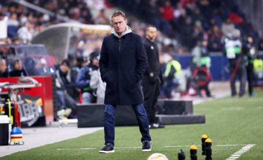 Salzburg - RB Leipzig Fussball Euro League Salzburg, 29.11.2018, Red Bull Arena, Fussball, UEFA Europa League , Gruppe B, 5.Spieltag , FC Red Bull Salzburg vs. RB Leipzig , Im Bild; Cheftrainer Ralf Rangnick, RB Leipzig , Gemäß den Vorgaben der UEFA ist es untersagt, in dem Stadion und oder vom Spiel angefertigte Fotoaufnahmen in Form von Sequenzbildern und oder videoähnlichen Fotostrecken zu verwerten bzw. verwerten zu lassen. ,