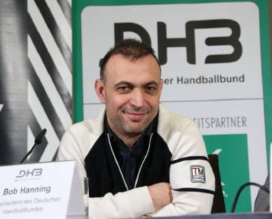 GER, DHB, Handballball WM - PK, 21.12.2018, AOK-Zentrale, Berlin, GER, DHB, Handballball WM - PK, , DHB regulations prohibit any use of photographs as image sequences and or quasi-video im Bild Vize-Präsident Bob Hanning