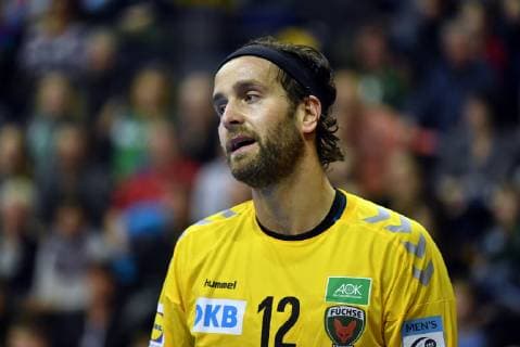 Silvio Heinevetter (Torwart Füchse), enttäuscht Füchse Berlin - ESP BM Logrono La Rioja EHF Cup Mens , 2018 2019, Gruppenphase, Herren, Männer, men, Handball, Deutschland, Germany, Max-Schmeling-Halle Berlin, 3.3.2019