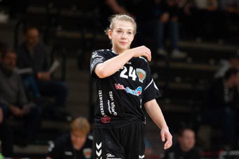 Annabell Krueger - 24 - Spreefuexxe, 09.03.2019, Handball - Damen, Fuechse vs Herrenberg, Endstand 29:32 , GER, Berlin, 9.3.19, Spreefuexxe vs Herrenberg, Damen - 2.BL, Fuxxbau Soemmeringhalle Berlin Copyright: xEIBNER UwexKochx EP_UKH