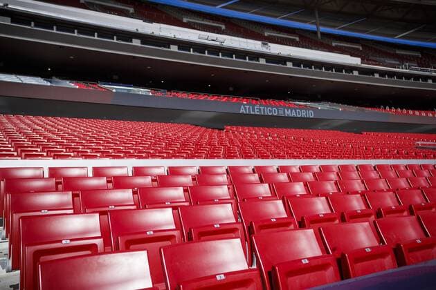 Madrid, Spain, 13.05.2019, Open Media Day in the Wanda Metropolitano, stadium of Atletico de Madrid, Interior view of the stadium ( Defodi-Madrid, Spain, 13.05.2019, Open Media Day in the Wanda Metropolitano, stadium of Atletico de Madrid, Interior view of the stadium ( Defodi-09-523-097194 DeFodi523