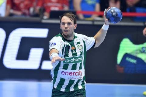 Kai Haefner (Hannover-Burgdorf) , GER, MT Melsungen - TSV Hannover-Burgdorf, Handball, 1. Bundesliga Maenner, 23.05.2019, GER, MT Melsungen - TSV Hannover-Burgdorf, Handball, 1. Liga Maenner, 23.05.2019 Kassel Copyright: xEIBNER RolandxSippelx EP_RSL