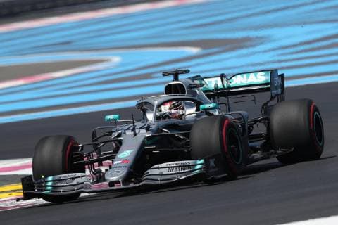 Motorsports: FIA Formula One World Championship, WM, Weltmeisterschaft 2019, Grand Prix of France, 44 Lewis Hamilton (GBR, Mercedes AMG Petronas Motorsport), (Verwendung nur in Deutschland - GERMANY ONLY) *** Motorsports FIA Formula One World Championship 2019, Grand Prix of France, 44 Lewis Hamilton GBR, Mercedes AMG Petronas Motorsport , Use only in Germany GERMANY ONLY