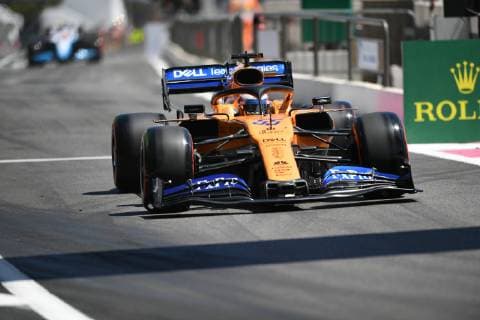 June 22, 2019 - Le Castellet, Provance, France, France - Spanish driver Carlos Sainz of English team McLaren F1 Team driving his single-seater MCL34 during the 60th edition of the French GP, 8th stage of the Formula 1 World Championship, WM, Weltmeisterschaft in Circuit Paul Ricard, in Le Castelett, France, on June 22, 2019. French GP - Qualifying And press conference, PK, Pressekonferenz - ZUMAn230 20190622_zaa_n230_470 Copyright: xAndreaxDiodatox