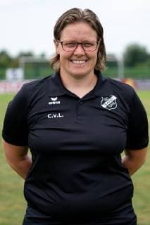 Claudia Von Lanken (Geschäftsstellenleiterin), Porträt, Portrait, Einzelbild, Aktion, Action, 06.07.2019, Willstätt Sand (Deutschland), Fussball, Flyeralarm Frauen-Bundesliga, Fototermin SC Sand, DFB DFL REGULATIONS PROHIBIT ANY USE OF PHOTOGRAPHS AS IMAGE SEQUENCES AND OR QUASI-VIDEO.