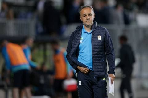 Emilio Ferrera (Teammanager, Trainer Düdelingen) ist enttaeuscht, frustriert, Entaeuschung, Frust, Emotionen 09.07.2019 Fussball Champions League Qualifikation, 1. Runde, Hinspiel, Saison 2019-2020 09.07.2019 LUX, CLQ, F91 Düdelingen (LUX) - FC Valletta (MLT) (Dudelange) Stade Josy Barthel, Luxemburg