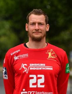 Torwart Mario Huhnstock, Kopf, Kopffoto, Porträt, Porträtfoto, HC Elbflorenz Dresden, Handball, 2. Liga der Männer, 2. Bundesliga, Saison 2019 2020, Dresden, BallsportARENA Dresden, 15.07.2019,