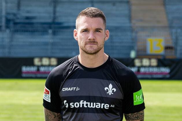 17.07.2019, xfux, Fussball 2.Bundesliga, SV Darmstadt 98, 2.BL, Porträttermin 2019 2020, Fototermin, emonline, emspor, deloka, v.l. Marcel Schuhen; (SV Darmstadt 98) Darmstadt