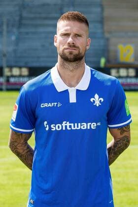 17.07.2019, xfux, Fussball 2.Bundesliga, SV Darmstadt 98, 2.BL, Porträttermin 2019 2020, Fototermin, emonline, emspor, deloka, v.l. Tobias Kempe; (SV Darmstadt 98) Darmstadt
