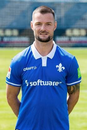 17.07.2019, xfux, Fussball 2.Bundesliga, SV Darmstadt 98, 2.BL, Porträttermin 2019 2020, Fototermin, emonline, emspor, deloka, v.l. Marcel Heller; (SV Darmstadt 98) Darmstadt