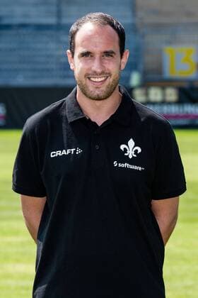17.07.2019, xfux, Fussball 2.Bundesliga, SV Darmstadt 98, 2.BL, Porträttermin 2019 2020, Fototermin, emonline, emspor, deloka, v.l. Betreuer Matthias Neumann; (SV Darmstadt 98) Darmstadt