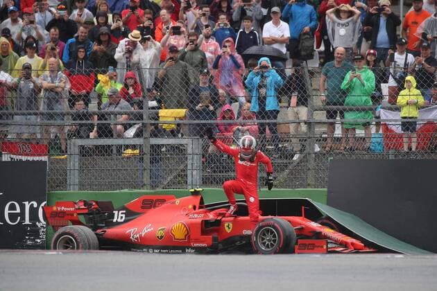 Motorsports: FIA Formula One World Championship, WM, Weltmeisterschaft 2019, Grand Prix of Germany, 16 Charles Leclerc (MCO, Scuderia Ferrari Mission Winnow), (Verwendung nur in Deutschland - GERMANY ONLY) *** Motorsports FIA Formula One World Championship 2019, Grand Prix of Germany, 16 Charles Leclerc MCO, Scuderia Ferrari Mission Winnow , Use only in Germany GERMANY ONLY