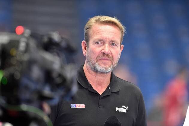 Martin Schwalb (Sky Experte) , GER, MT Melsungen - SG Flensburg-Handewitt, Handball, 1. Bundesliga Maenner, 25.08.2019, GER, MT Melsungen - SG Flensburg-Handewitt, Handball, 1. Liga Maenner, 25.08.2019 Kassel Copyright: xEIBNER RolandxSippelx EP_RSL