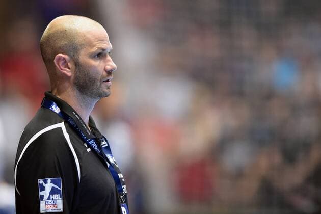 Heiko Grimm (Trainer MT Melsungen) , GER, MT Melsungen - SG Flensburg-Handewitt, Handball, 1. Bundesliga Maenner, 25.08.2019, GER, MT Melsungen - SG Flensburg-Handewitt, Handball, 1. Liga Maenner, 25.08.2019 Kassel Copyright: xEIBNER RolandxSippelx EP_RSL