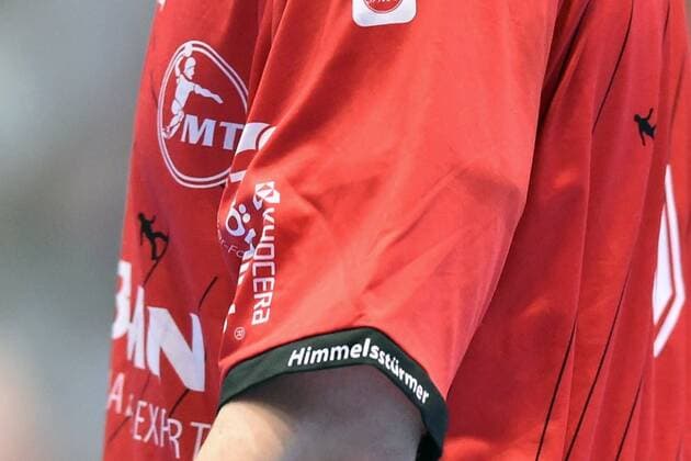 Symboldbild, Himmelsstuermer, Aerme, MT Logo , GER, MT Melsungen - SG Flensburg-Handewitt, Handball, 1. Bundesliga Maenner, 25.08.2019, GER, MT Melsungen - SG Flensburg-Handewitt, Handball, 1. Liga Maenner, 25.08.2019 Kassel Copyright: xEIBNER RolandxSippelx EP_RSL