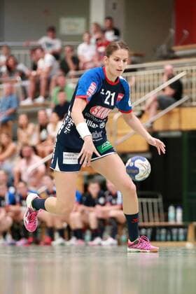 Sarka Marcikova (SGH2KU) SG H2Ku Herrenberg vs. Neckarsulmer Union, Handball DHB Pokal, Frauen, 1. Runde am 31. 08. 2019 SG H2Ku Herrenberg vs. Neckarsulmer Sport-Union, Handball DHB Pokal, Frauen, 1. Runde am 31. 08. 2019 SG H2Ku Herrenberg vs. Neckarsulmer Sport-Union, Handball DHB Pokal, Frauen, 1. Runde am 31. 08. 2019 SG H2Ku Herrenberg vs. Neckarsulmer Sport-Union, Handball DHB Pokal, Frauen, 1. Runde am 31. 08. 2019 SG H2Ku Herrenberg vs. Neckarsulmer Sport-Union, Handball DHB Pokal, Frauen, 1. Runde am 31. 08. 2019 Herrenberg Copyright: xEIBNER Benjamin_Laux EP_BLU