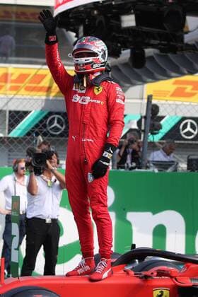 Motorsports: FIA Formula One World Championship, WM, Weltmeisterschaft 2019, Grand Prix of Italy, 16 Charles Leclerc (MCO, Scuderia Ferrari Mission Winnow), (Verwendung nur in Deutschland - GERMANY ONLY) *** Motorsports FIA Formula One World Championship 2019, Grand Prix of Italy, 16 Charles Leclerc MCO, Scuderia Ferrari Mission Winnow , Use only in Germany GERMANY ONLY