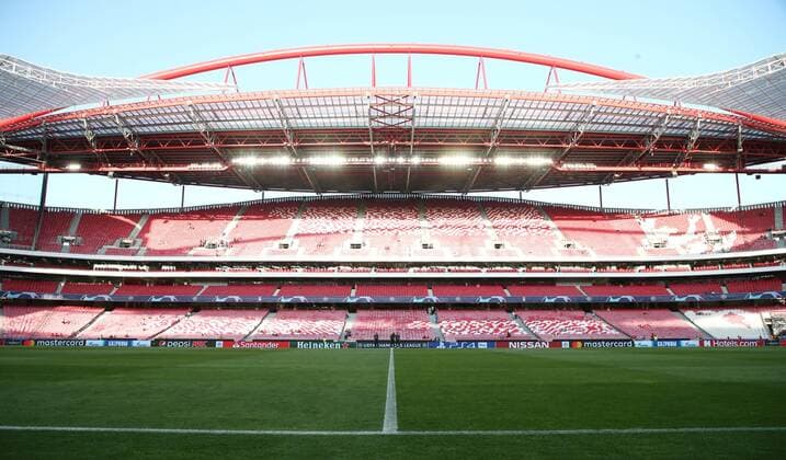 Lissabon - RB Leipzig Fussball Champions League Lissabon, 17.09.2019, Est‡dio da Luz, Fussball, UEFA Champions League, Gruppe G, 1.Spieltag , Benfica Lissabon vs. RB Leipzig , Im Bild; Stadionansicht , UEFA regulations prohibit any use of photographs as image sequences and or quasi-video ,