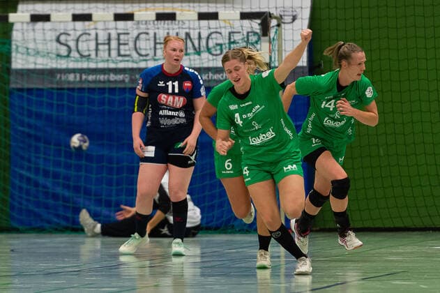 Alena Breiding (SG 09 Kirchhof 04), SG H2Ku Herrenberg vs. SG 09 Kirchhof, Handball, 2.Bundesliga, Frauen, HBF, Saison 19 20, GER, 12.10.2019, SG H2Ku Herrenberg vs. SG 09 Kirchhof, Handball, 2.Bundesliga, Frauen, HBF, Saison 19 20, GER, 12.10.2019 Herrenberg Copyright: xEIBNER WolfgangxFrankx EP_WFK