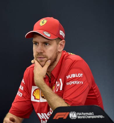 Formel 1, GP Japan, Pressekonferenz nach dem Rennen Suzuka, Japan, 13.09.2019, Formel 1, Formula 1, Japanese Grand Prix, Pressekonferenz, 2.Platz für Sebastian Vettel (GER 5), Scuderia Ferrari Mission Winnow ( Suzuka Suzuka International Racing Course Japan eu-images-09-506-041953