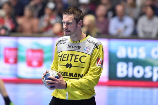 Carsten Lichtlein (Torwart HC Erlangen) enttaeuscht, frustriert, Emotion , GER, MT Melsungen - HC Erlangen, Handball, 1. Bundesliga Maenner, 17.10.2019, GER, MT Melsungen - HC Erlangen, Handball, 1. Bundesliga Maenner Melsungen Copyright: xEIBNER RolandxSippelx EP_RSL