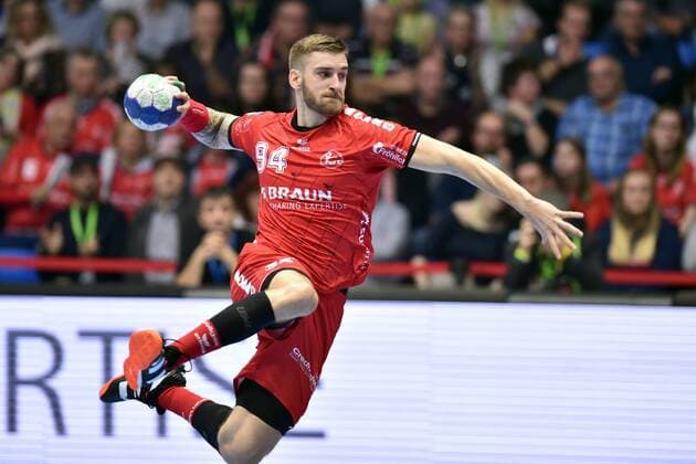 Domagoj Pavlovic (MT Melsungen) , GER, MT Melsungen - SC DHfK Leipzig, Handball, 1. Bundesliga Maenner, 09.11.2019, GER, MT Melsungen - SC DHfK Leipzig, Handball, 1. Liga Maenner, 09.11.2019 Kassel Copyright: xSippel xEibner-Pressefotox EP_rsl