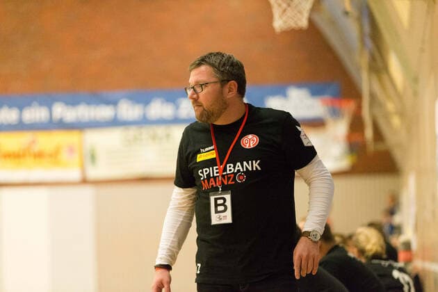 1. FSV Mainz 05 - HSG Bensheim-Auerbach,17.11.2019,GER, im Thomas Zeitz,(Trainer 1.FSV Mainz05), Scherbaum Eibner-Pressefoto GER,Handball, 1. BL Frauen,7. Spieltag, 17.11.2019, Sporthalle Wiesbaden, Klarenthaler Str., Wiesbaden Copyright: xUlrichxScherbaum Eibner-Pressefotox EP_usm