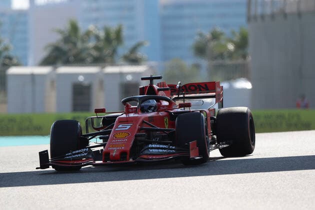 Sebastian Vettel, Scuderia Ferrari, formula 1 GP, Abu Dhabi, Yas Marina Circuit, VAE, 29.11.2019 Photo:mspb Jean Petin Sebastian Vettel, formula 1 GP, Abu Dhabi, Yas Marina Circuit,