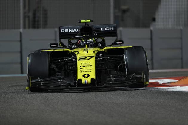 Nico Huelkenberg, Renault F1 Team, formula 1 GP, Abu Dhabi, Yas Marina Circuit, VAI, 29.11.2019 Photo:mspb Jerry Andre Nico Huelkenberg, formula 1 GP, Abu Dhabi, Yas Marina Circuit,