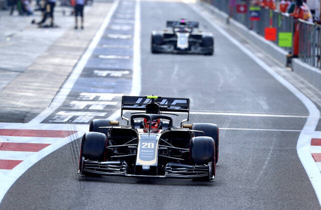 Kevin Magnussen, Haas, F1 Team, formula 1 GP, Abu Dhabi, Yas Marina Circuit, VAE, 30.11.2019 Photo:mspb Jean Petin Kevin Magnussen, formula 1 GP, Abu Dhabi, Yas Marina Circuit,