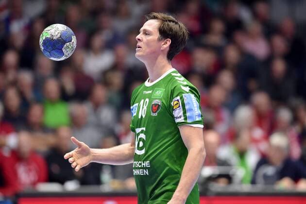 Hans Lindberg (Fuechse Berlin) beim Siebnemeter , GER, MT Melsungen - Fuechse Berlin, Handball, DHB Pokal, 03.12.2019, GER, MT Melsungen - Fuechse Berlin, Handball, DHB Pokal Maenner, 03.12.2019 Kassel Copyright: xSippel xEibner-Pressefotox EP_rsl