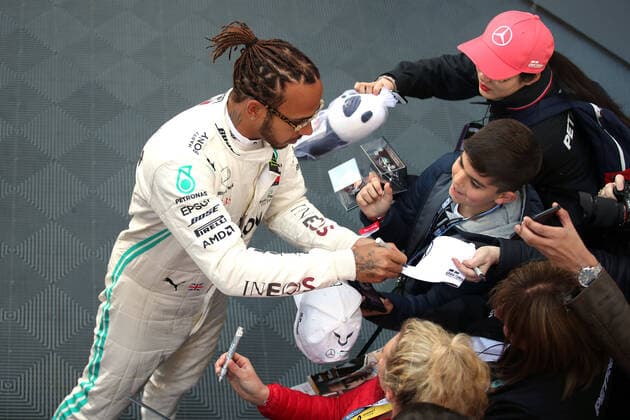 Motorsports: FIA Formula One World Championship, WM, Weltmeisterschaft 2020, Preseason Testing in Barcelona, 44 Lewis Hamilton (GBR, Mercedes-AMG Petronas Formula One Team), (Verwendung nur in Deutschland - GERMANY ONLY) *** Motorsports FIA Formula One World Championship 2020, Preseason Testing in Barcelona, 44 Lewis Hamilton GBR, Mercedes AMG Petronas Formula One Team, used only in Germany GERMANY ONLY