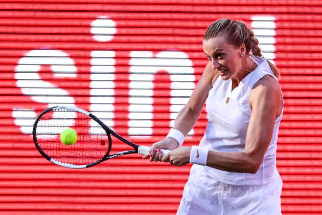 Petra KVITOVA (CZE), bett1ACES, Berlin, LTTC Rot-Weiß - Steffi-Graf-Stadion, 13.07.2020,