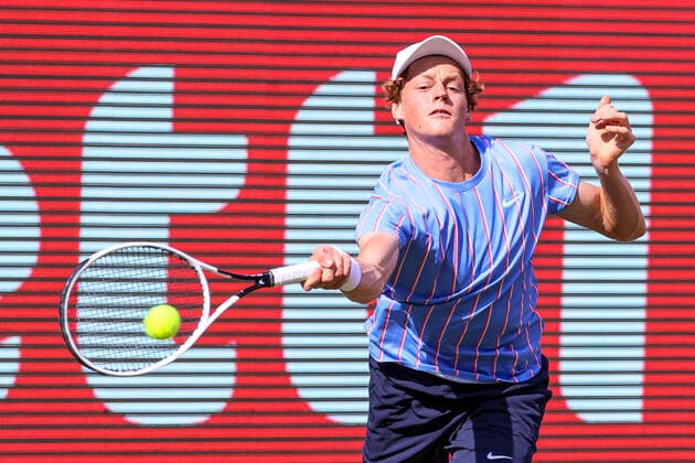 Jannik SINNER (ITA), bett1ACES, Berlin, LTTC Rot-Weiß - Steffi-Graf-Stadion, 14.07.2020,