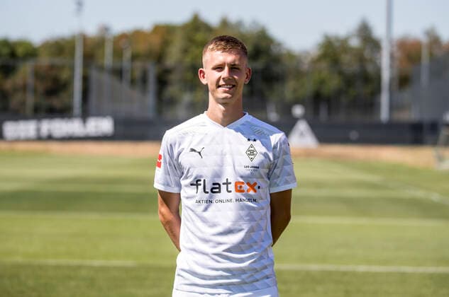 Torben Müsel Borussia Mönchengladbach Porträttermin 2020 2021 Porträt, Vorstellung, Präsentation, Pressetermin, Fußball, GER 07.08.2020, Fussball, Vorstellung, Präsentation, Pressetermin, Fußball, GER; 1. Bundesliga, Saison 2020 21, Moenchengladbach Foto: Moritz Müller Only for Editorial use