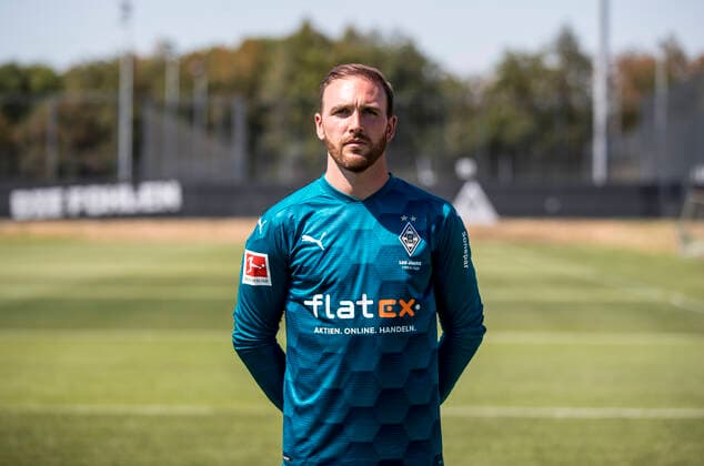 Torwart Tobias Sippel (BMG) Borussia Mönchengladbach Porträttermin 2020 2021 Porträt, Vorstellung, Präsentation, Pressetermin, Fußball, GER 07.08.2020, Fussball, Vorstellung, Präsentation, Pressetermin, Fußball, GER; 1. Bundesliga, Saison 2020 21, Moenchengladbach Foto: Moritz Müller Only for Editorial use