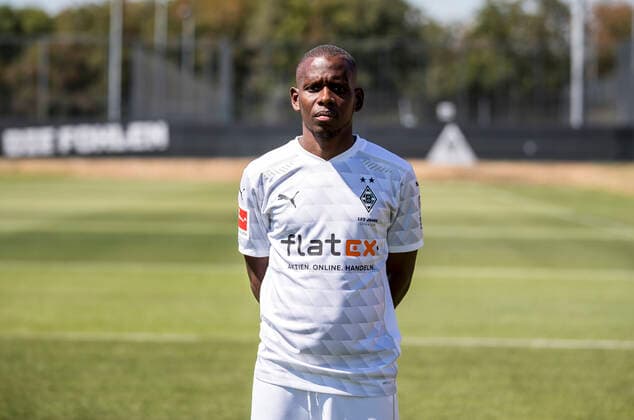 Ibrahima Traore (BMG) Borussia Mönchengladbach Porträttermin 2020 2021 Porträt, Vorstellung, Präsentation, Pressetermin, Fußball, GER 07.08.2020, Fussball, Vorstellung, Präsentation, Pressetermin, Fußball, GER; 1. Bundesliga, Saison 2020 21, Moenchengladbach Foto: Moritz Müller Only for Editorial use
