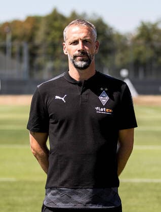 Trainer Marco Rose (BMG) Borussia Mönchengladbach Porträttermin 2020 2021 Porträt, Vorstellung, Präsentation, Pressetermin, Fußball, GER 07.08.2020, Fussball, Vorstellung, Präsentation, Pressetermin, Fußball, GER; 1. Bundesliga, Saison 2020 21, Moenchengladbach Foto: Moritz Müller Only for Editorial use