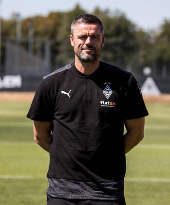 Martin Meichelbeck Borussia Mönchengladbach Porträttermin 2020 2021 Porträt, Vorstellung, Präsentation, Pressetermin, Fußball, GER 07.08.2020, Fussball, Vorstellung, Präsentation, Pressetermin, Fußball, GER; 1. Bundesliga, Saison 2020 21, Moenchengladbach Foto: Moritz Müller Only for Editorial use
