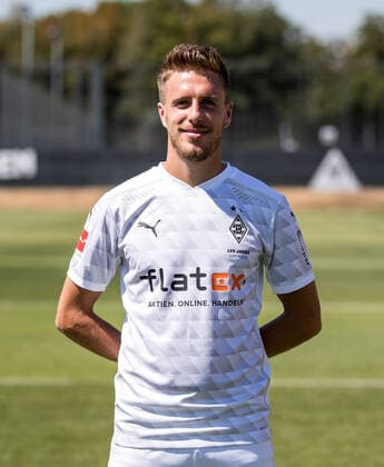 Patrick Herrmann (BMG) Borussia Mönchengladbach Porträttermin 2020 2021 Porträt, Vorstellung, Präsentation, Pressetermin, Fußball, GER 07.08.2020, Fussball, Vorstellung, Präsentation, Pressetermin, Fußball, GER; 1. Bundesliga, Saison 2020 21, Moenchengladbach Foto: Moritz Müller Only for Editorial use