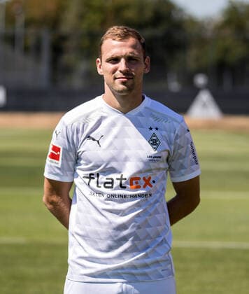 Tony Jantschke (BMG) Borussia Mönchengladbach Porträttermin 2020 2021 Porträt, Vorstellung, Präsentation, Pressetermin, Fußball, GER 07.08.2020, Fussball, Vorstellung, Präsentation, Pressetermin, Fußball, GER; 1. Bundesliga, Saison 2020 21, Moenchengladbach Foto: Moritz Müller Only for Editorial use