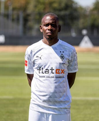 Ibrahima Traore (BMG) Borussia Mönchengladbach Porträttermin 2020 2021 Porträt, Vorstellung, Präsentation, Pressetermin, Fußball, GER 07.08.2020, Fussball, Vorstellung, Präsentation, Pressetermin, Fußball, GER; 1. Bundesliga, Saison 2020 21, Moenchengladbach Foto: Moritz Müller Only for Editorial use