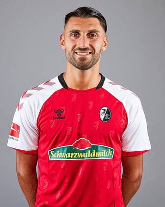 Vincenzo Grifo, GER, SC Freiburg, Bundesliga, 2020 2021, Fussball, 22.08.2020 GER, SC Freiburg, Bundesliga, 2020 2021, Fussball, Freisteller, Shooting, 22.08.2020 Freibrug Copyright: xEibner-Pressefotox EP_SWA