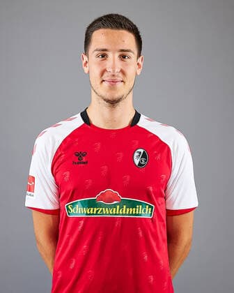 Keven Schlotterbeck, GER, SC Freiburg, Bundesliga, 2020 2021, Fussball, 22.08.2020 GER, SC Freiburg, Bundesliga, 2020 2021, Fussball, Freisteller, Shooting, 22.08.2020 Freibrug Copyright: xEibner-Pressefotox EP_SWA
