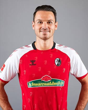 Nicolas Hoefler, GER, SC Freiburg, Bundesliga, 2020 2021, Fussball, 22.08.2020 GER, SC Freiburg, Bundesliga, 2020 2021, Fussball, Freisteller, Shooting, 22.08.2020 Freibrug Copyright: xEibner-Pressefotox EP_SWA