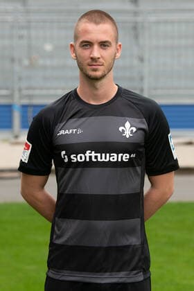27.08.2020, xfux, Fussball 2.Bundesliga, SV Darmstadt 98, 2.BL, Porträttermin 2020 2021, Fototermin, emonline, emspor, deloka, v.l. Carl Klaus; SV Darmstadt 98; 2.BL; Porträttermin 2020 2021 Darmstadt